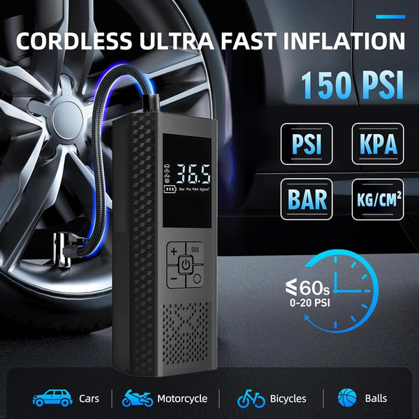 Portable Tire Air Pump